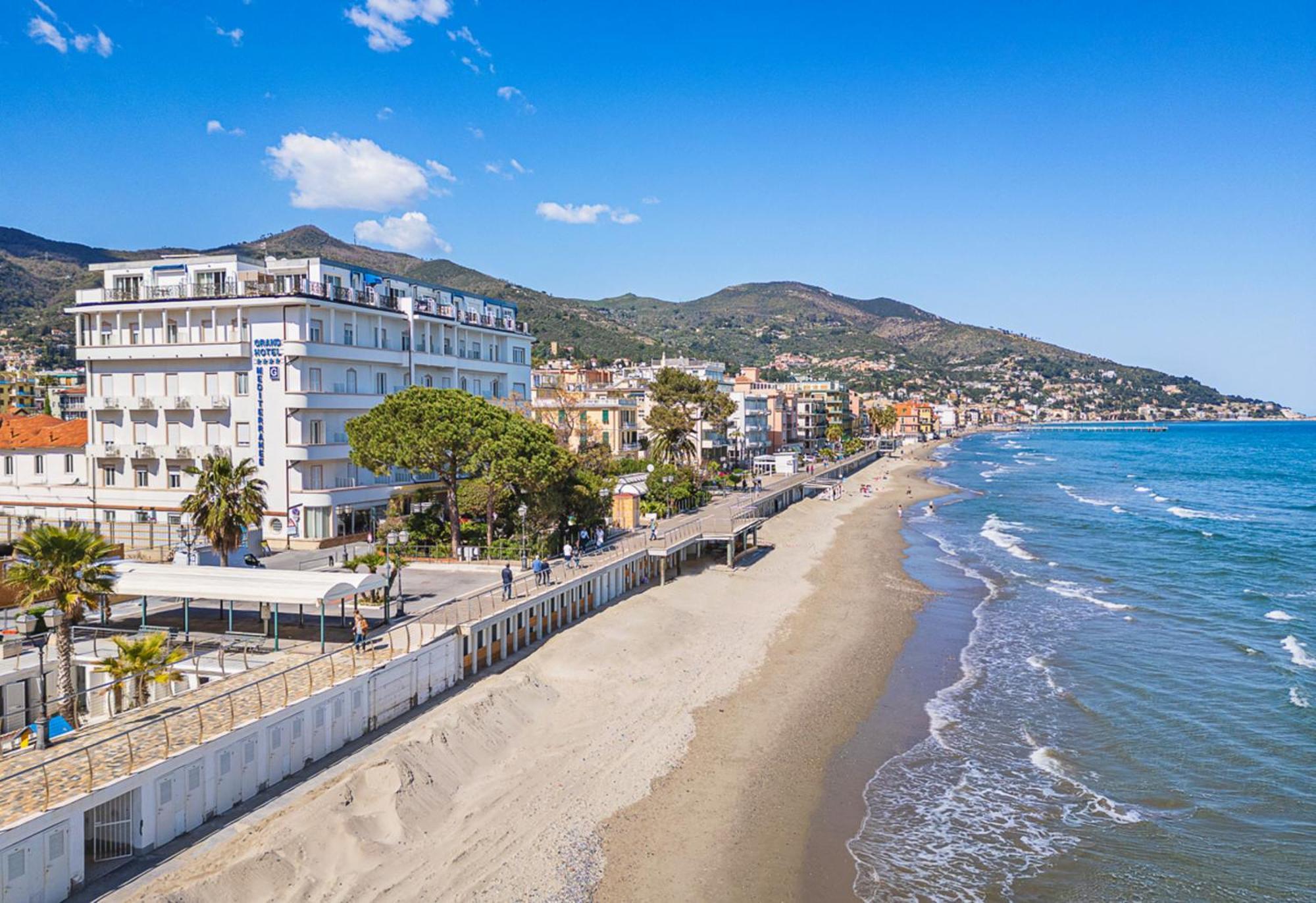 Grand Hotel Mediterranee Alassio Exterior foto